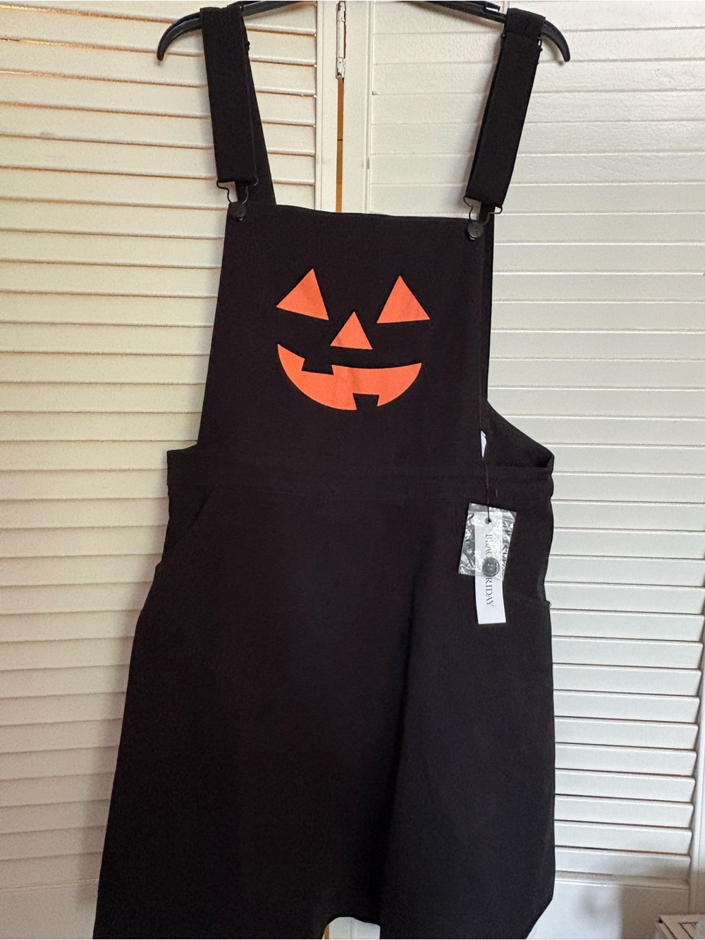 ModCloth Jack-O'-Lantern Overall Dress - Picture 1 of 3